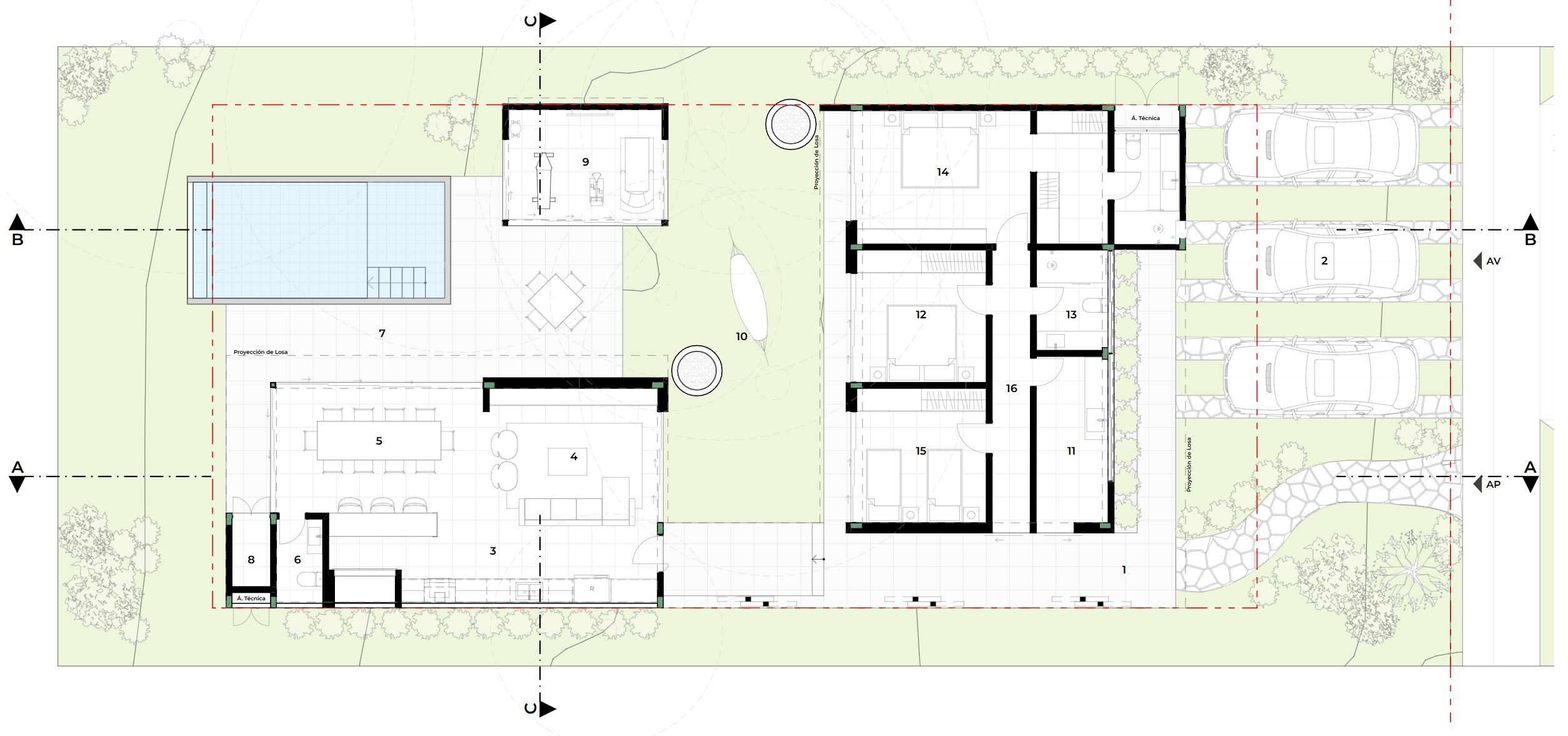 Planta arquitectónica